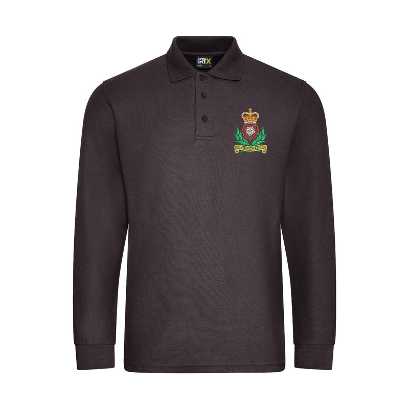 Intelligence Corps Long Sleeve Polo Shirt