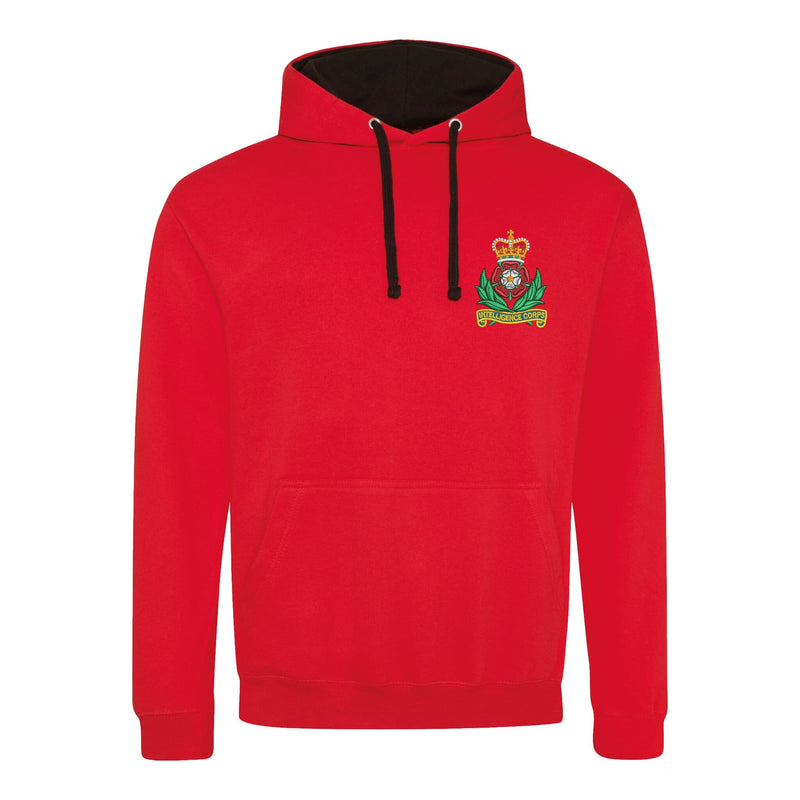 Intelligence Corps Varsity Contrast Hoodie