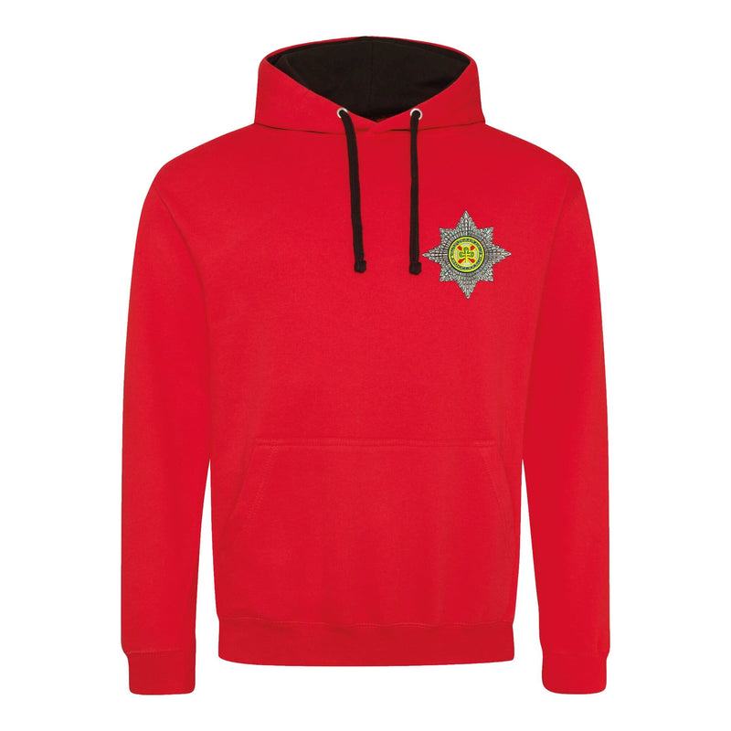 Irish Guards Varsity Contrast Hoodie