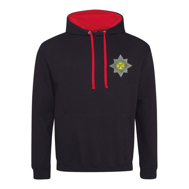 Irish Guards Varsity Contrast Hoodie