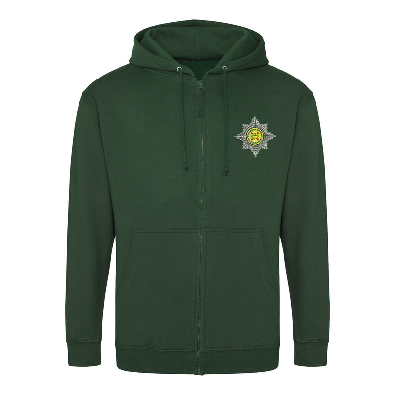 Irish Guards Zipped Hoodie