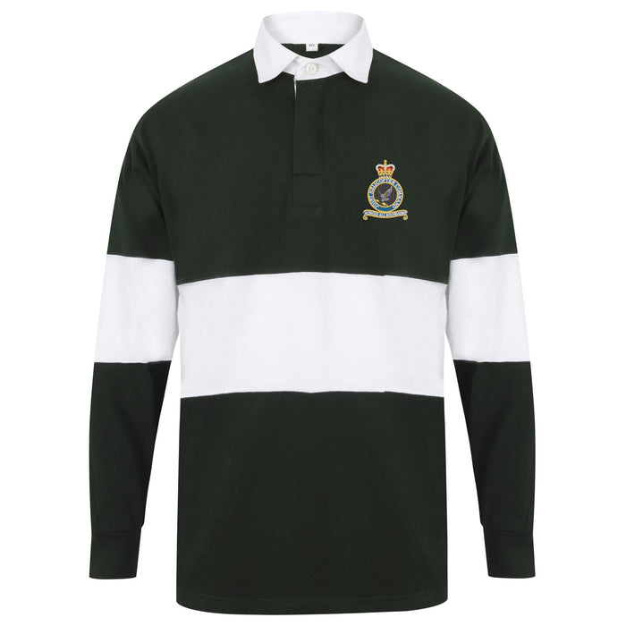 Joint Helicopter Command Long Sleeve Panelled Rugby Shirt
