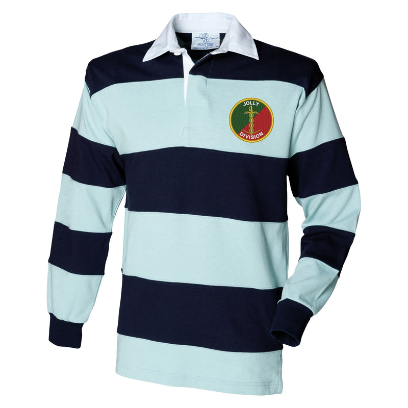 Jolly Division BRNC Front Row Sewn Stripe Long Sleeve Rugby Shirt