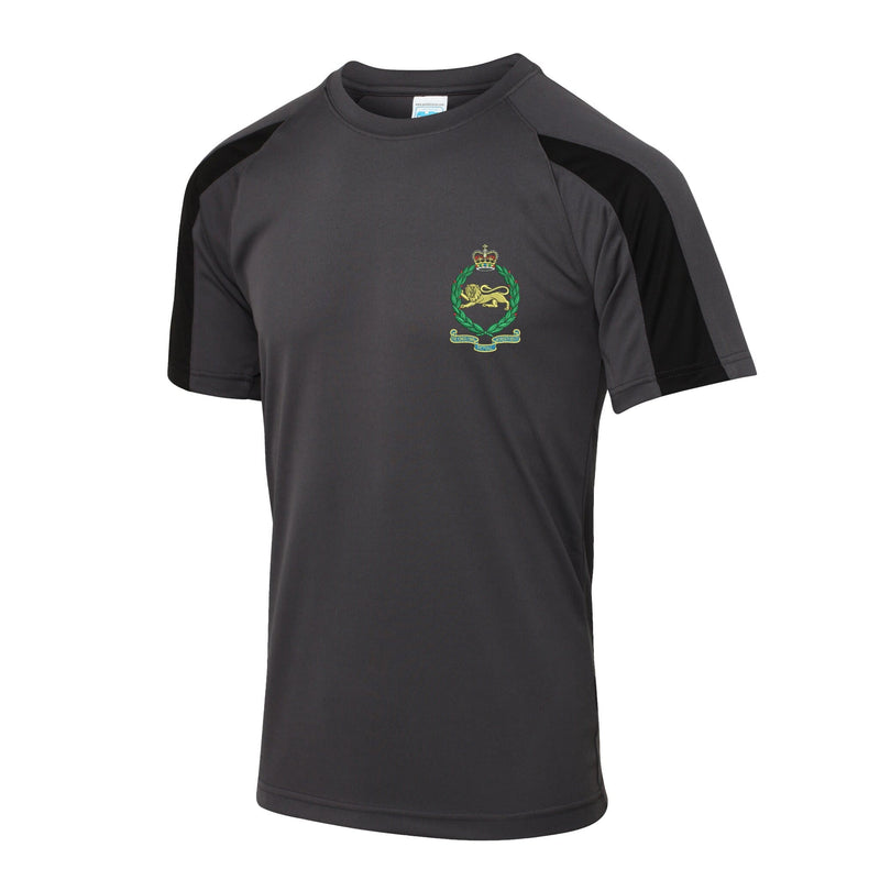 King's Own Royal Border Regiment Contrast Polyester T-Shirt