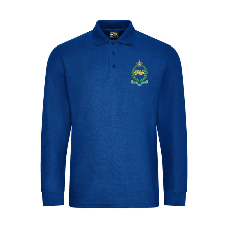 King's Own Royal Border Regiment Long Sleeve Polo Shirt