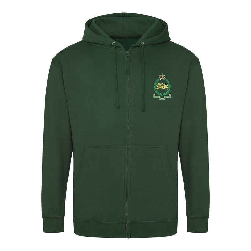 King's Own Royal Border Regiment Zipped Hoodie