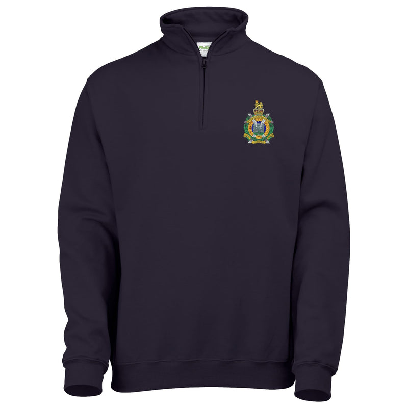 Kings Own Scottish Borderers Quarter Zip Sweatshirt