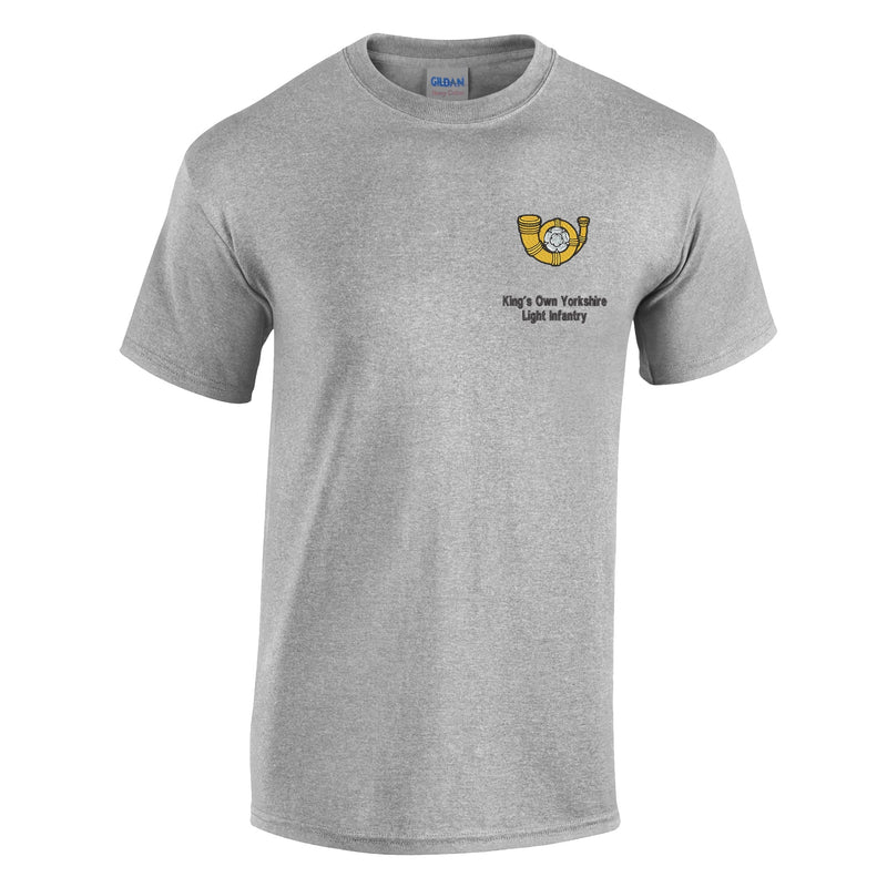 Kings Own Yorkshire Light Infantry Cotton T-Shirt
