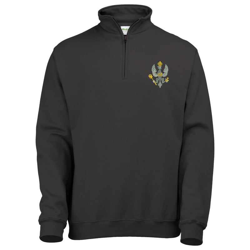 Kings Royal Hussars Quarter Zip Sweatshirt