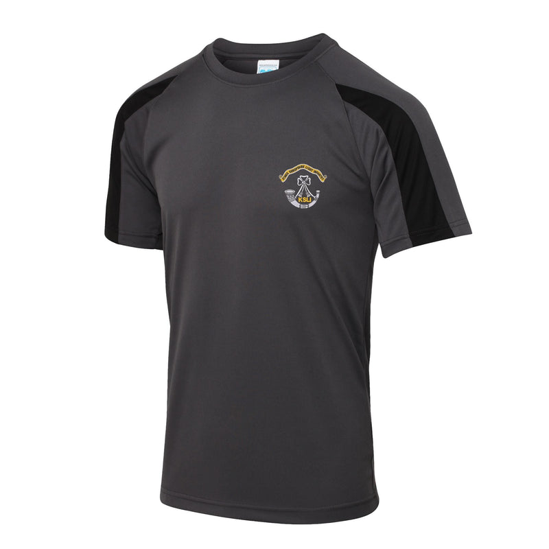 King's Shropshire Light Infantry Contrast Polyester T-Shirt