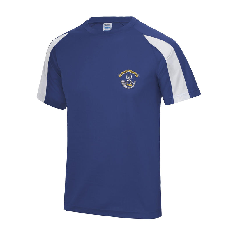 King's Shropshire Light Infantry Contrast Polyester T-Shirt