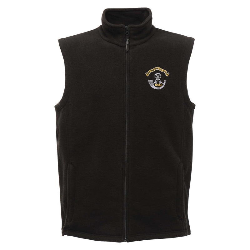 King's Shropshire Light Infantry Regatta Fleece Bodywarmer