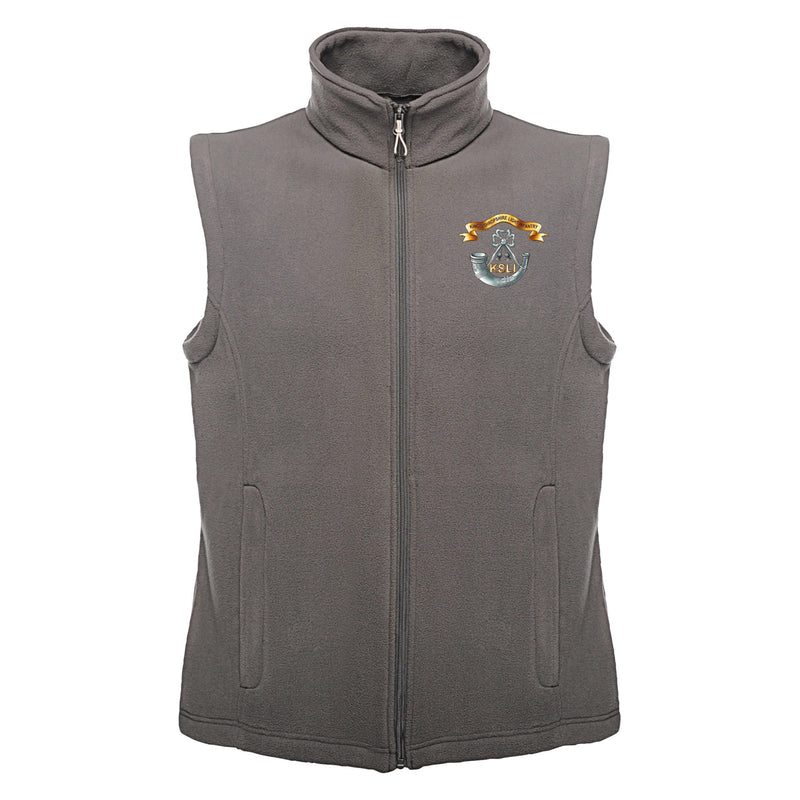 King's Shropshire Light Infantry Regatta Fleece Bodywarmer