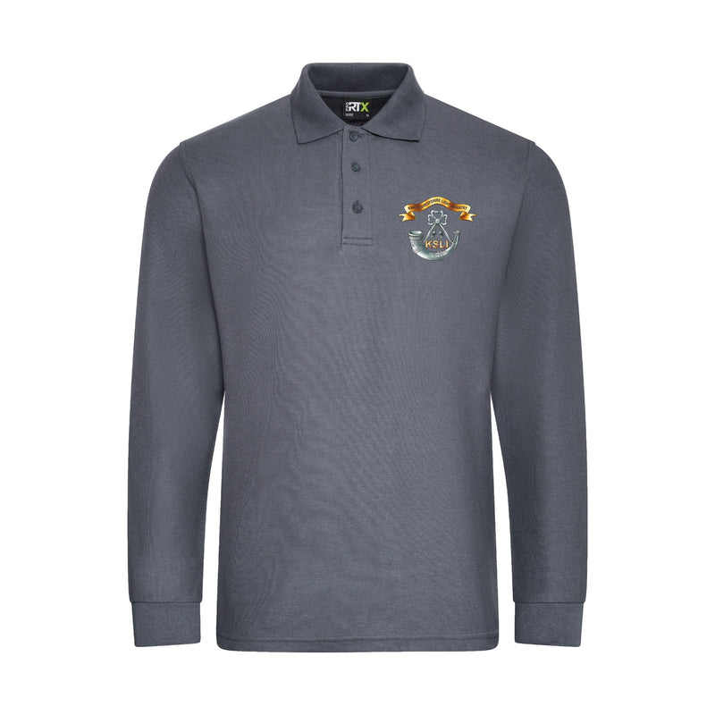King's Shropshire Light Infantry Long Sleeve Polo Shirt