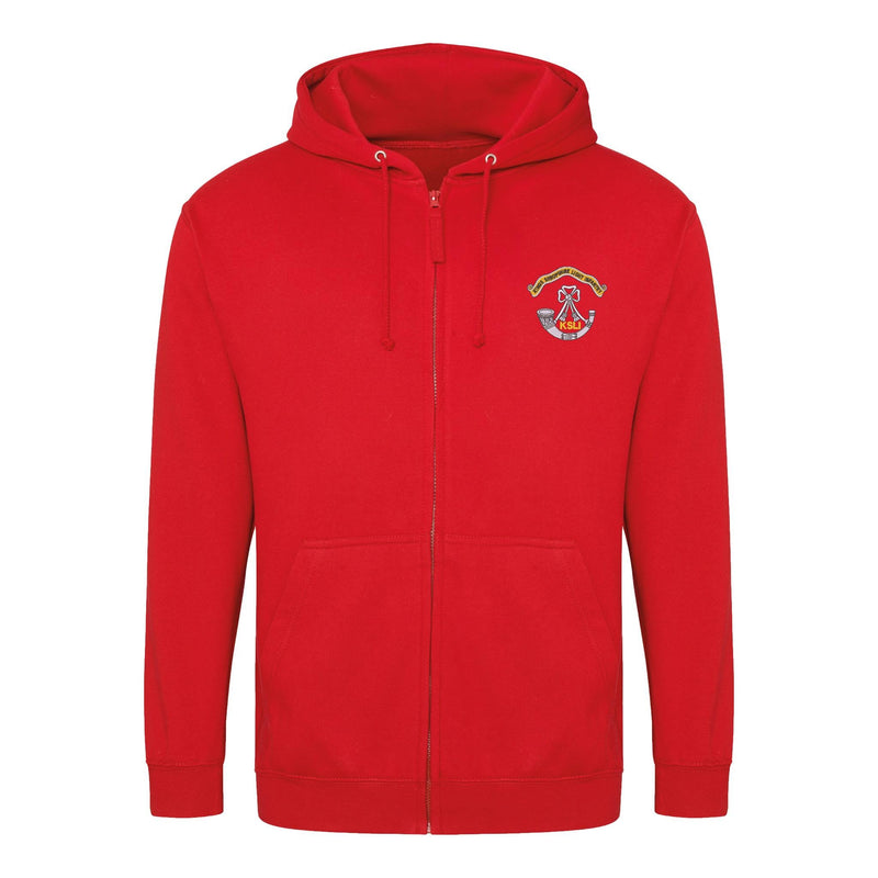 King's Shropshire Light Infantry Zipped Hoodie