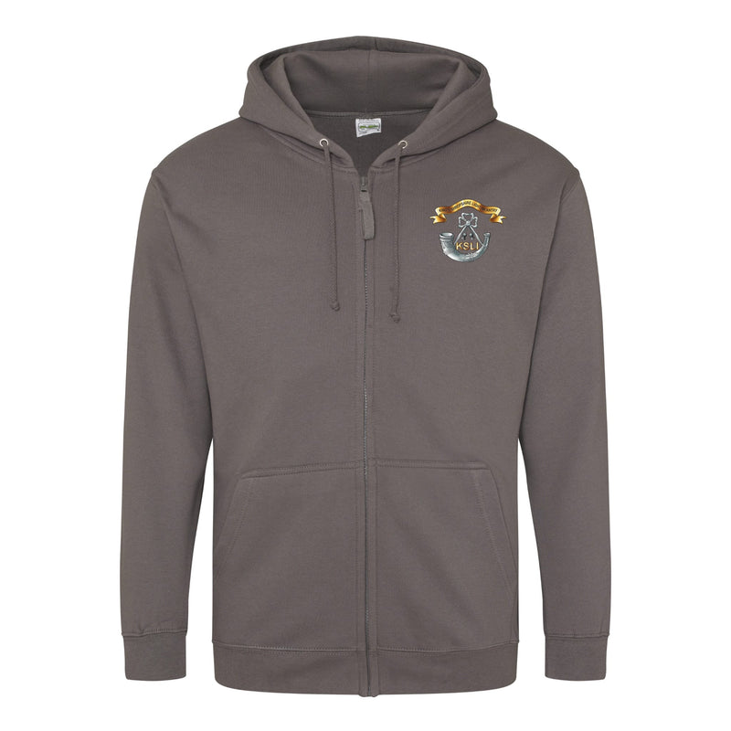 King's Shropshire Light Infantry Zipped Hoodie