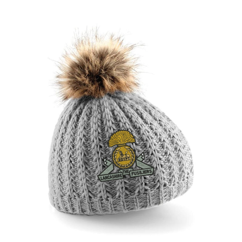 Lancashire Fusiliers Pom Pom Beanie Hat