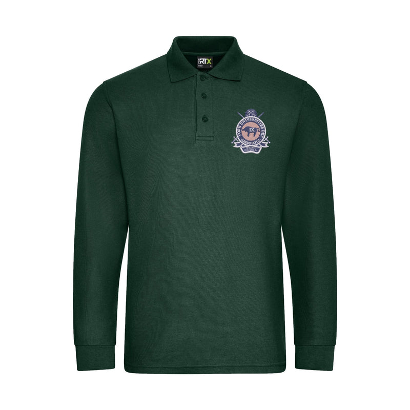 York Universities DET - Leeds UOTC Long Sleeve Polo Shirt