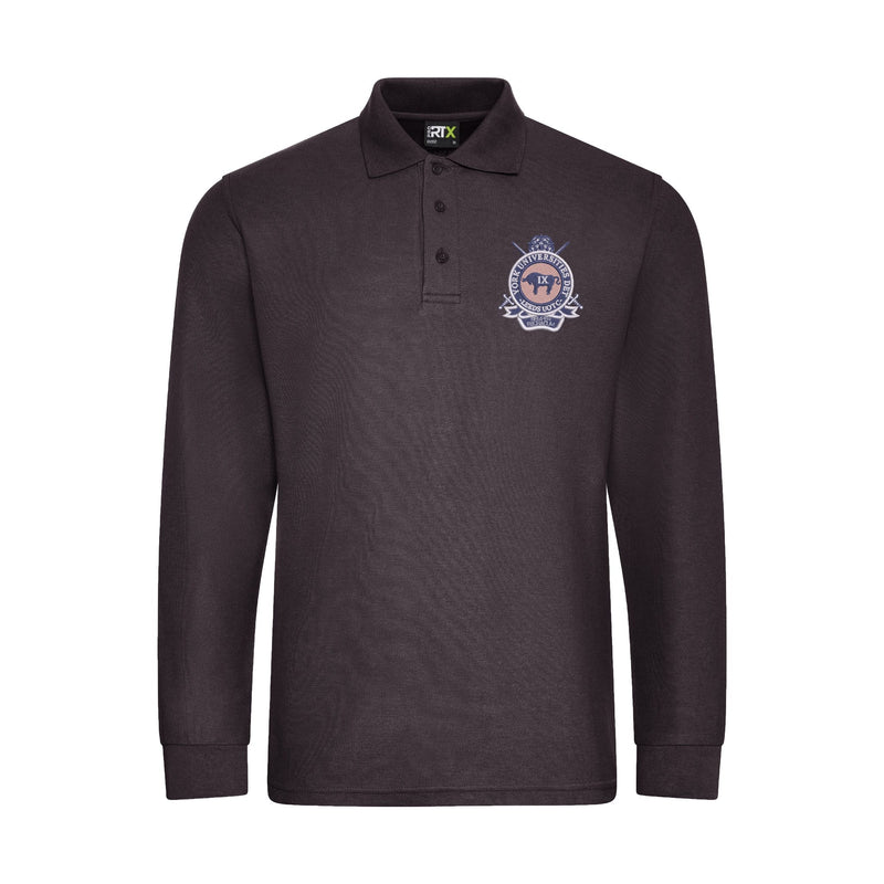 York Universities DET - Leeds UOTC Long Sleeve Polo Shirt