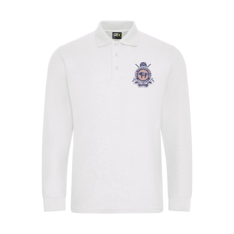 York Universities DET - Leeds UOTC Long Sleeve Polo Shirt