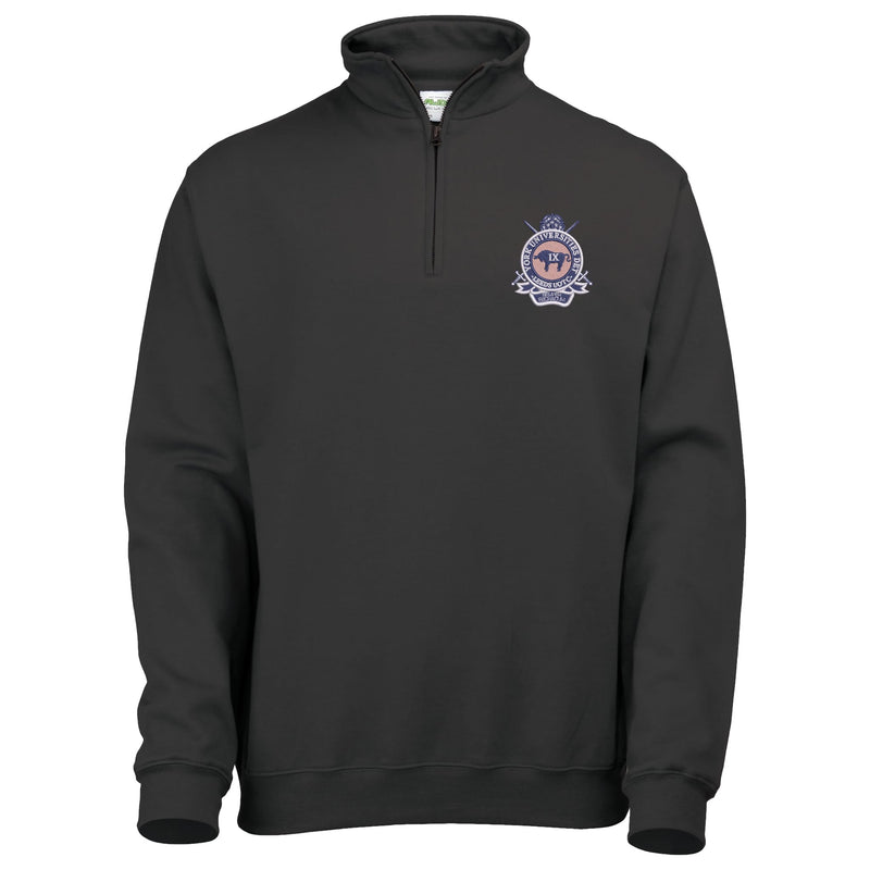 York Universities DET - Leeds UOTC Quarter Zip Sweatshirt