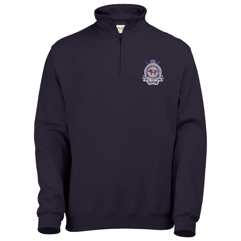 York Universities DET - Leeds UOTC Quarter Zip Sweatshirt