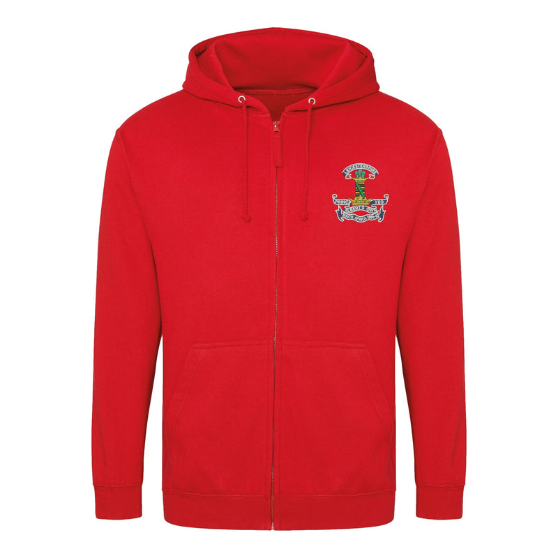 Leicestershire Yeomanry Zipped Hoodie