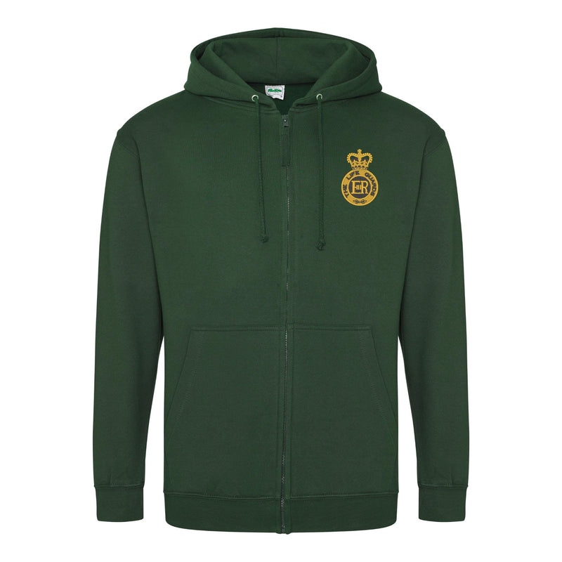 Life Guards Cap Badge Zipped Hoodie