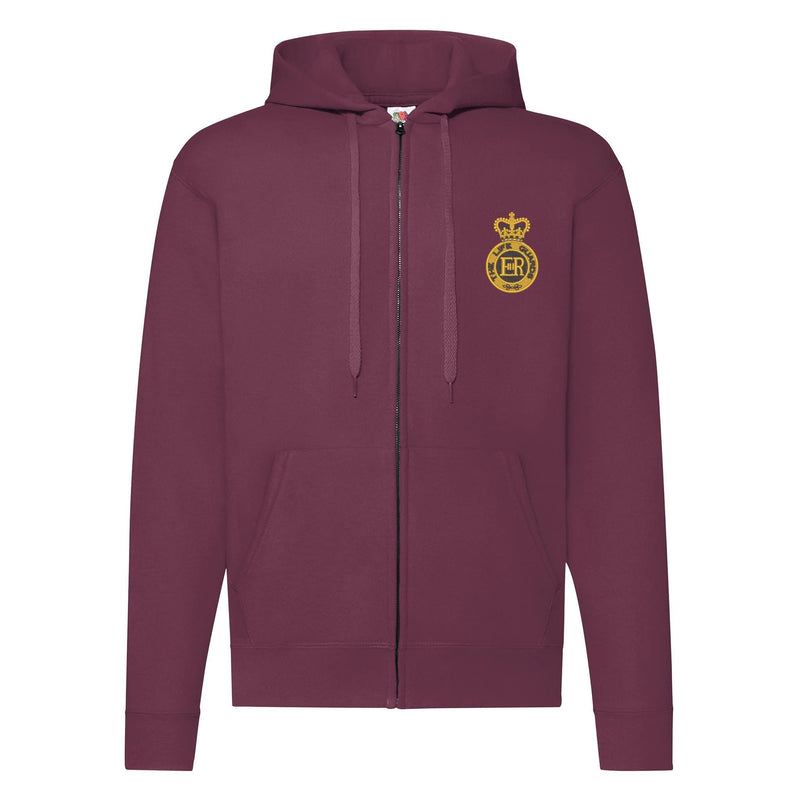 Life Guards Cap Badge Zipped Hoodie