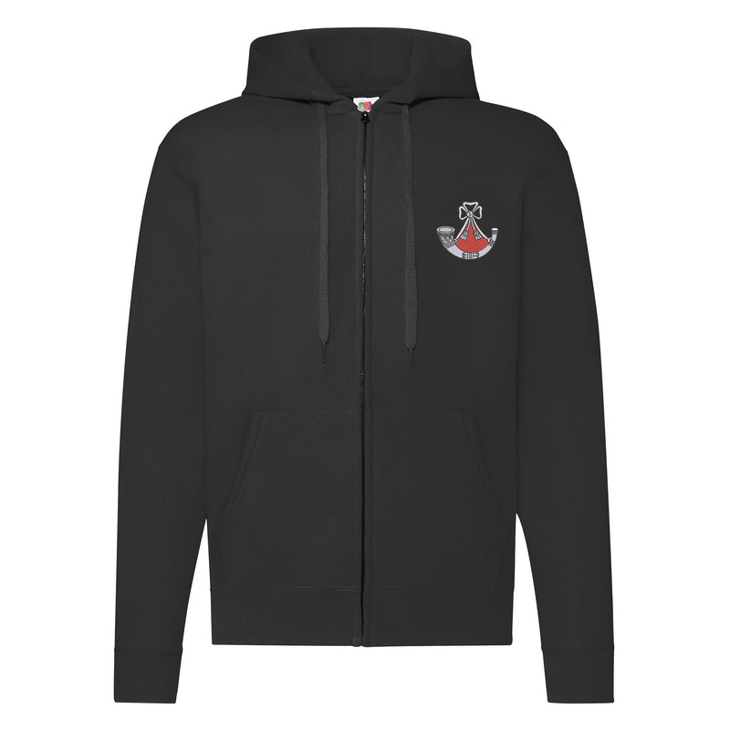 Light Infantry Zipped Hoodie