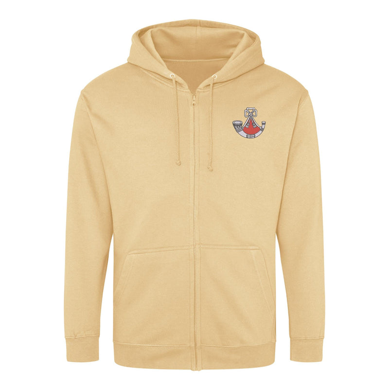 Light Infantry Zipped Hoodie