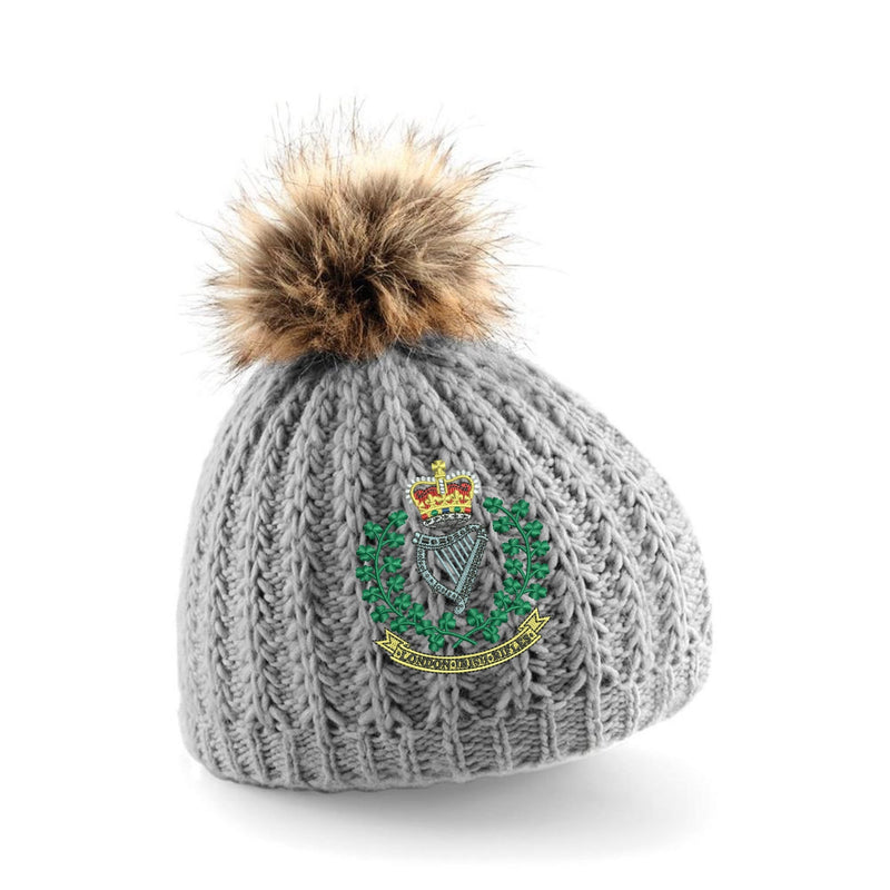 London Irish Rifles Pom Pom Beanie Hat