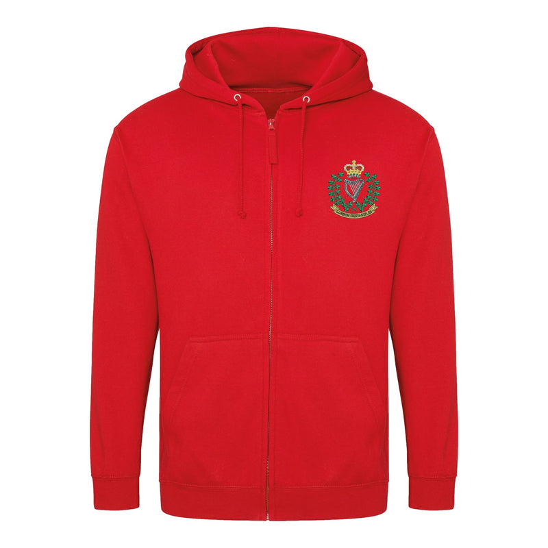 London Irish Rifles Zipped Hoodie