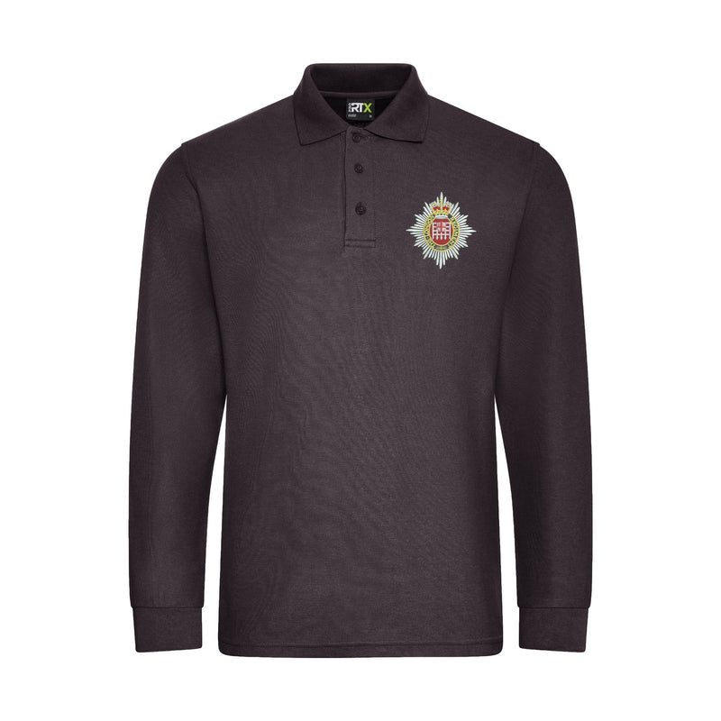 London Regiment Long Sleeve Polo Shirt