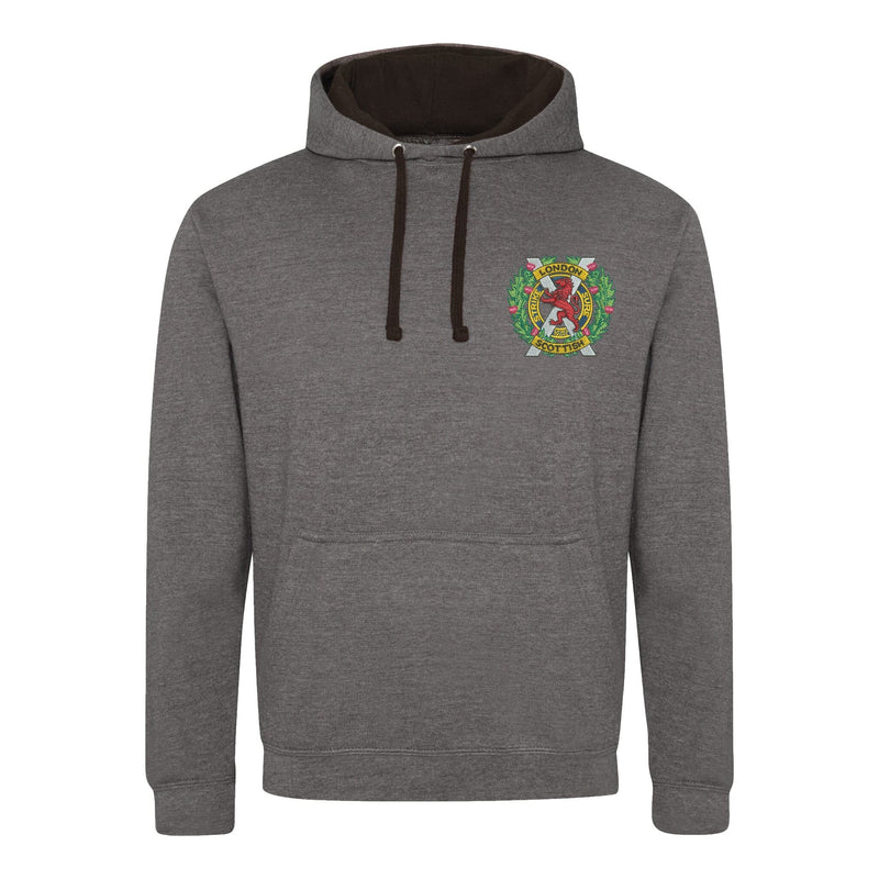 London Scottish Regiment Varsity Contrast Hoodie