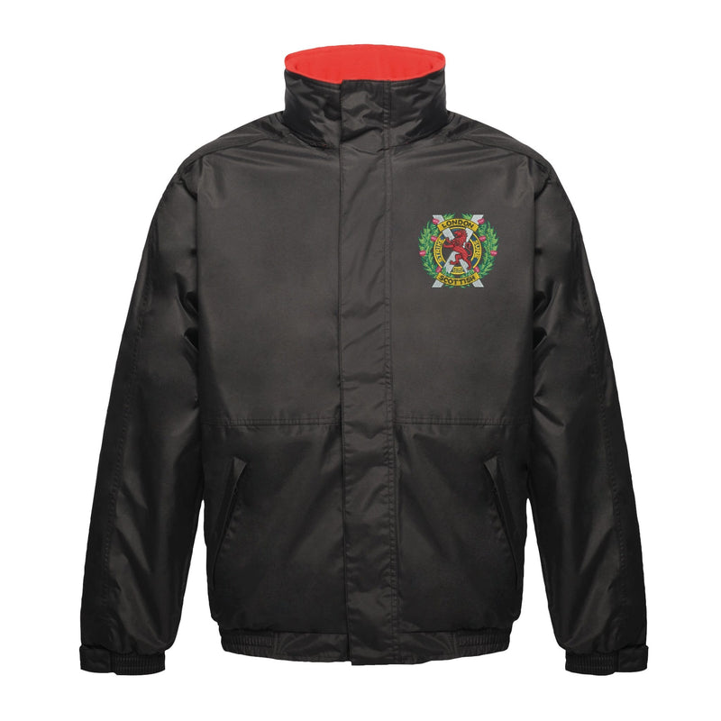 London Scottish Regiment Regatta Waterproof Jacket With Hood