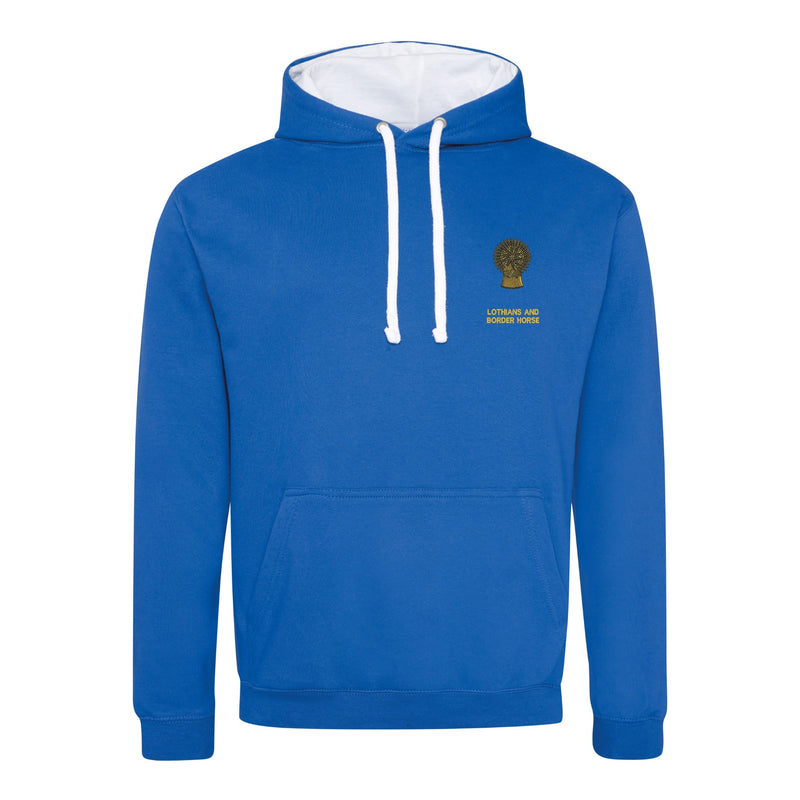 Lothians and Border Horse Varsity Contrast Hoodie