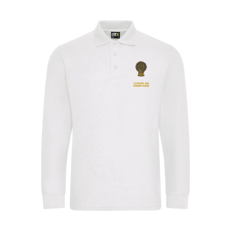 Lothians and Border Horse Long Sleeve Polo Shirt