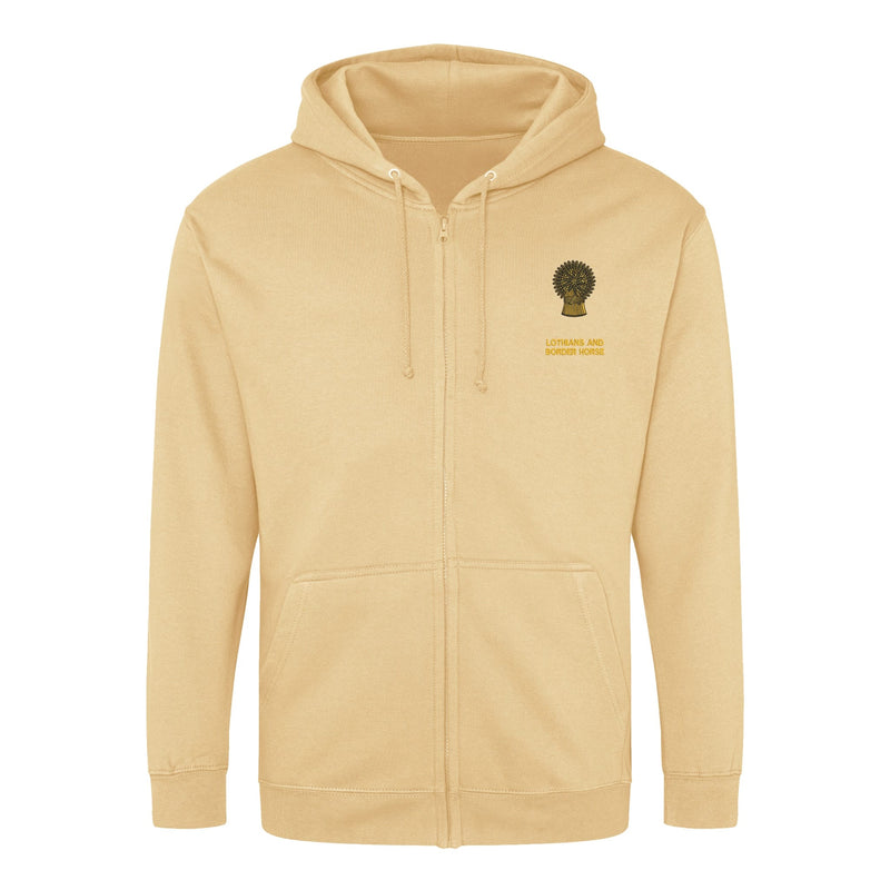 Lothians and Border Horse Zipped Hoodie