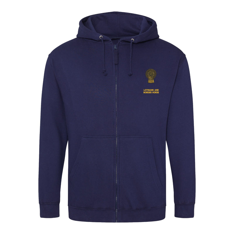 Lothians and Border Horse Zipped Hoodie