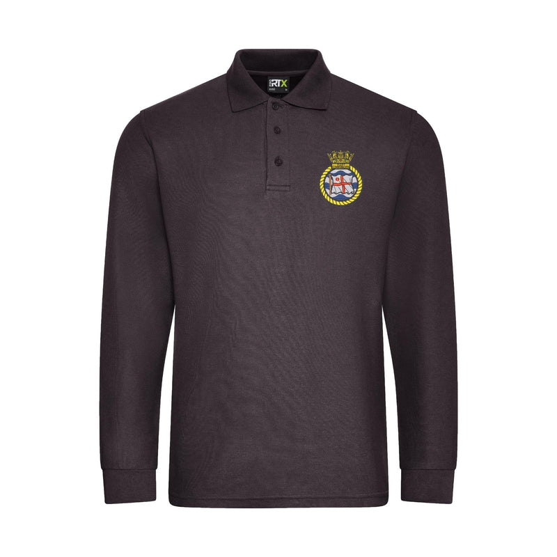 MOC N2 Long Sleeve Polo Shirt