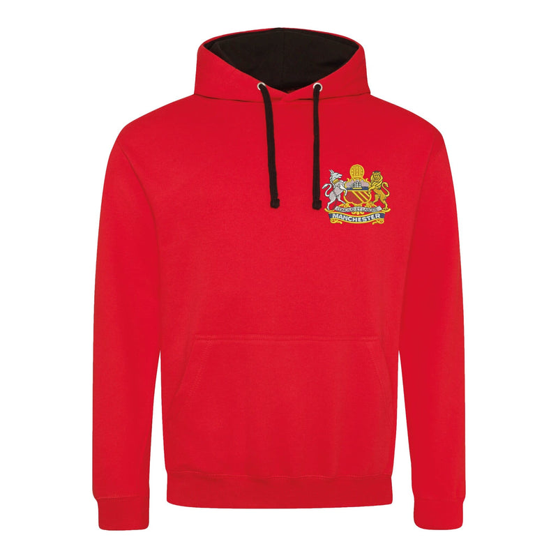 Manchester Regiment Varsity Contrast Hoodie