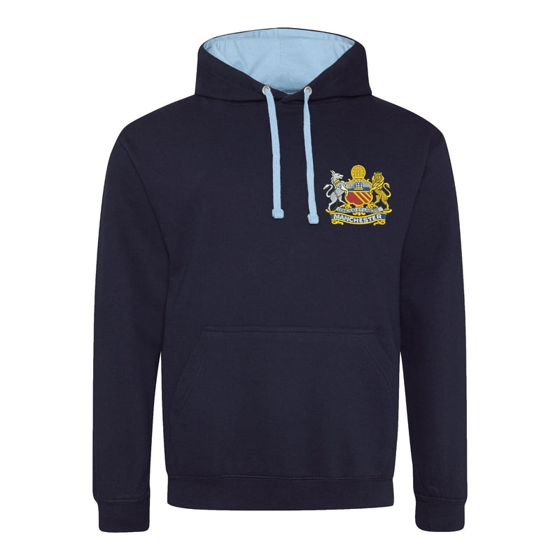 Manchester Regiment Varsity Contrast Hoodie
