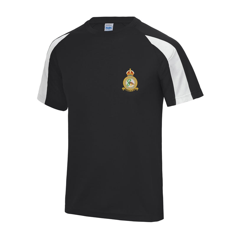 Manchester and Salford Universities Air Squadron Contrast Polyester T-Shirt