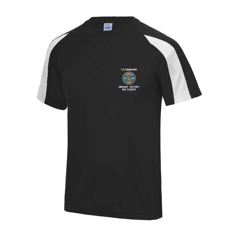 Medway Victory Sea Cadet Unit - TS Temeraire Contrast Polyester T-Shirt