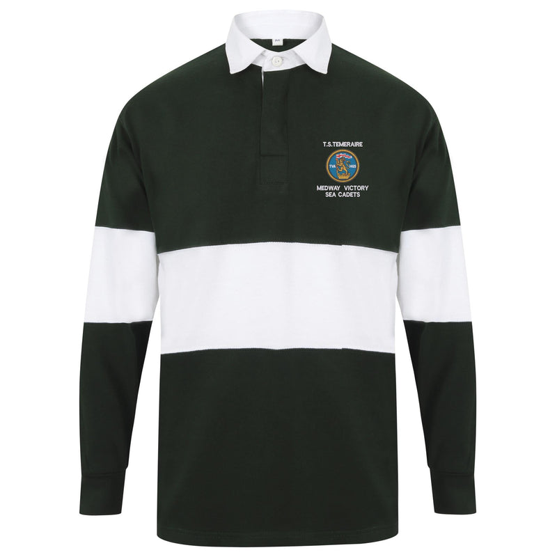 Medway Victory Sea Cadet Unit - TS Temeraire Long Sleeve Panelled Rugby Shirt