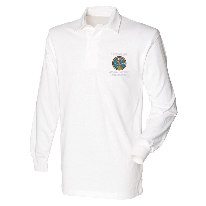 Medway Victory Sea Cadet Unit - TS Temeraire Long Sleeve Rugby Shirt