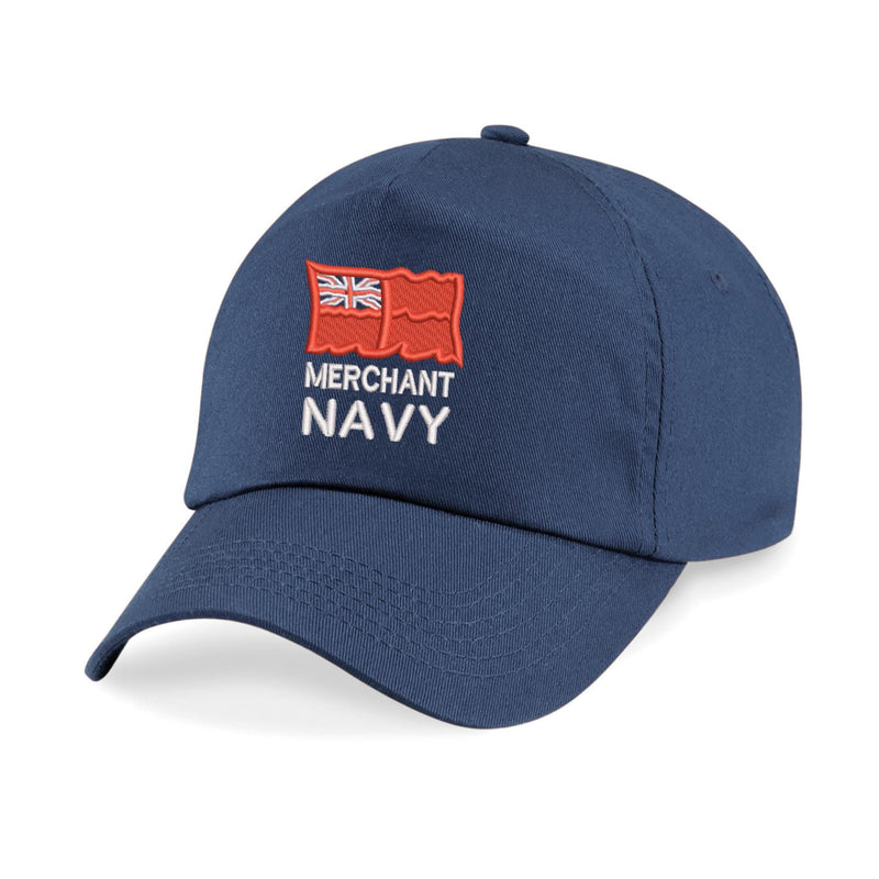 Merchant Navy Embroidered Baseball Cap