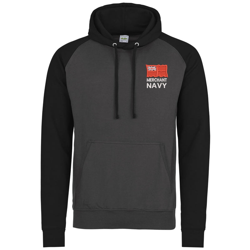 Merchant Navy Contrast Hoodie