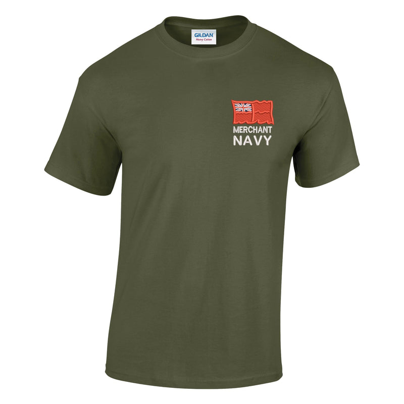 Merchant Navy Cotton T-Shirt